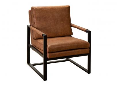 Кресло loft 2 (r-home) коричневый 68x88x78 см. R-home. Цвет: коричневый