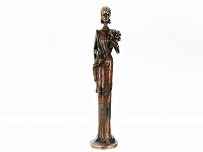 Статуэтка Африканка (11х11х50 см) ArtHouse. Цвет: коричневый