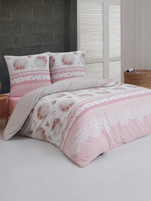 Комплекты постельного белья Karna. Цвет: розовый