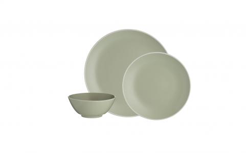 Набор обеденной посуды сlassic (12 предметов) (mason cash) зеленый 21x28x28 см. Mason cash. Цвет: зеленый